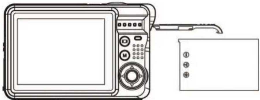 AGFAPHOTO DC5100 - Installation de la batterie lithium - 1