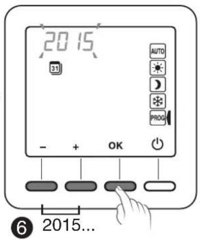 DIMPLEX RTU 101F - Réglage de l'horloge - 7