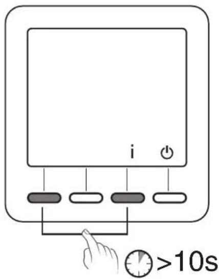 DIMPLEX RTU 101F - Liste des paramètres initialisés : - 1