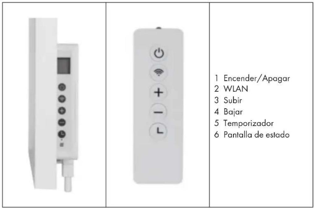 Klarstein 10035128 - Panel de control y control remoto - 1