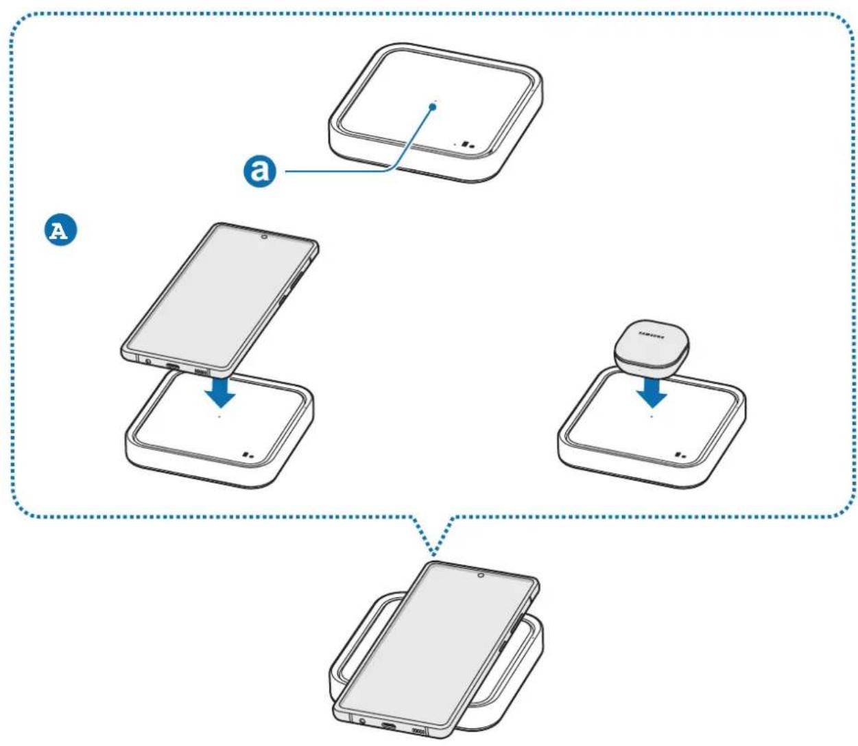 SAMSUNG EPP5400 - Charging the device - 4