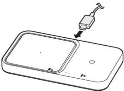 SAMSUNG EPP5400 - Charging the device - 3