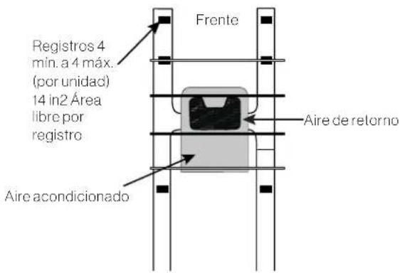 Furrion FACR13HESABLAM - "Tamaño y diseño del conducto de distribución de aire". - 1