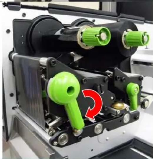 TSC MX240P - Installation du ruban - 6