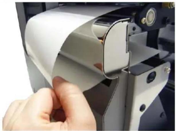 TSC MX240P - Chargement des supports en mode rembobinage (Option) - 3