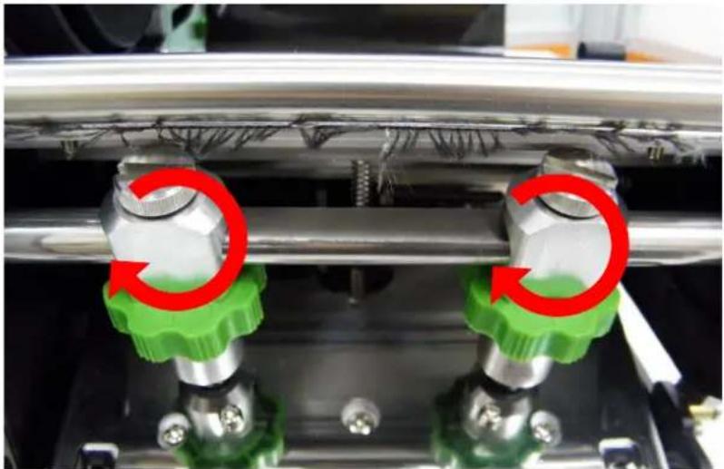 TSC MX240P - Molette de réglage de la pression de la tête d'impression amovible - 1