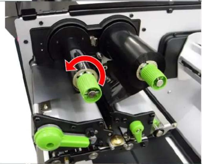 TSC MX240P - Installation du ruban - 5