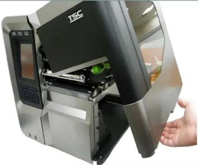 TSC MX240P - Installation du ruban - 1