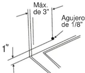GE AKCQ08ACJ - Cómo Realizar la Instalación en una Carcasa de Pared Preexistente - 2