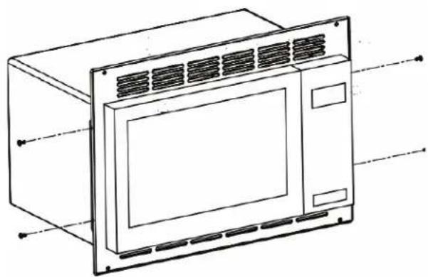 GE JX1095STBB - MOUNT THE TRIM - 1
