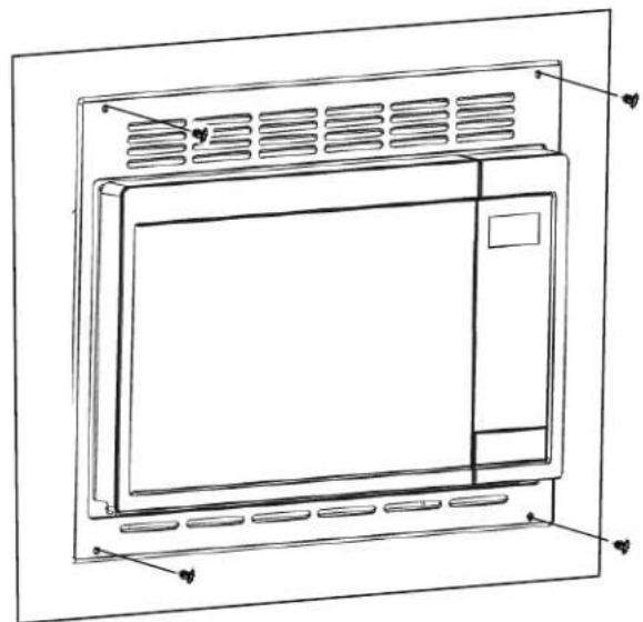 GE JX1095STSS - MONTE EL ENSAMBLE DEL HORNO MICROONDAS - 1
