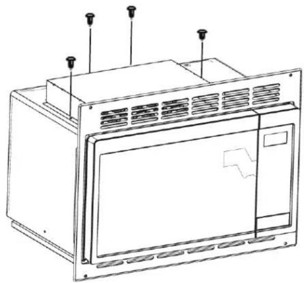 GE JX1095STSS - MONTER la PARTIE supérieure du conduit - 1