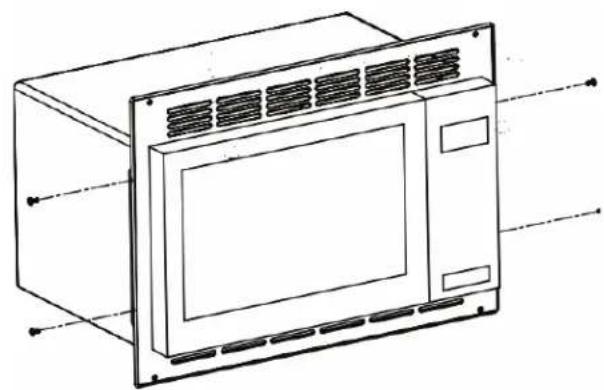 GE JX1095STSS - MOUNT THE TRIM - 1