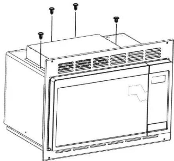 GE JX1095STSS - MOUNT THE DUCT UPPER - 1