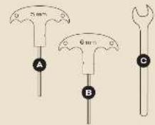 Dali KORE - Diagram 1. Contents of the Accessory Kit - 1