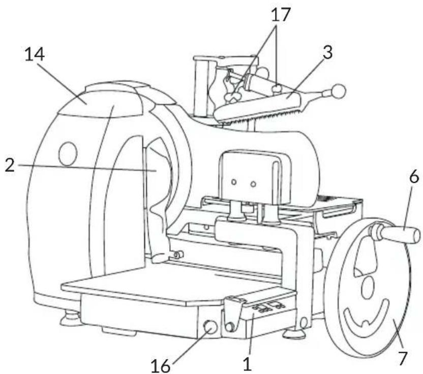 Berkel B116A - MANUAL DE INSTRUÇOES: MAQUINA DE CORTAR FIAMBRE AUTOMÁTICA COM VOLANTE - 1