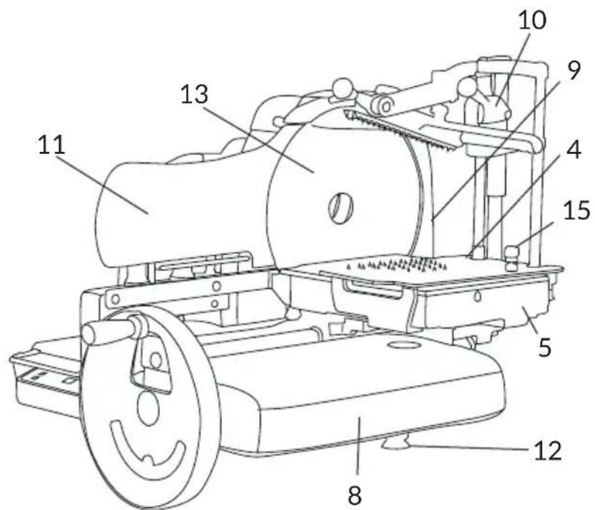 Berkel B116A - MANUEL D'INSTRUCTIONS:TRANCHEUSE AUTOMATIQUE A VOLANT - 2