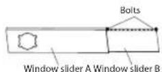COMFEE CP05S3WBA1RCM - Window Installation Kit - 3
