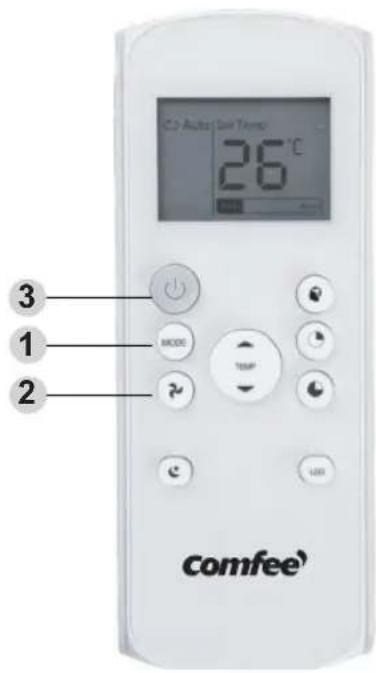 COMFEE CP05S3WBA1RCM - FAN Operation - 1