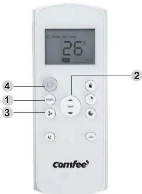 COMFEE CP05S3WBA1RCM - COOL Operation - 1
