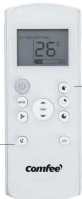 COMFEE CP05S3WBA1RCM - Fonction SLEEP (veille) - 1
