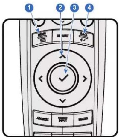 Barco UDXW40 FLEX - Navigation - 1