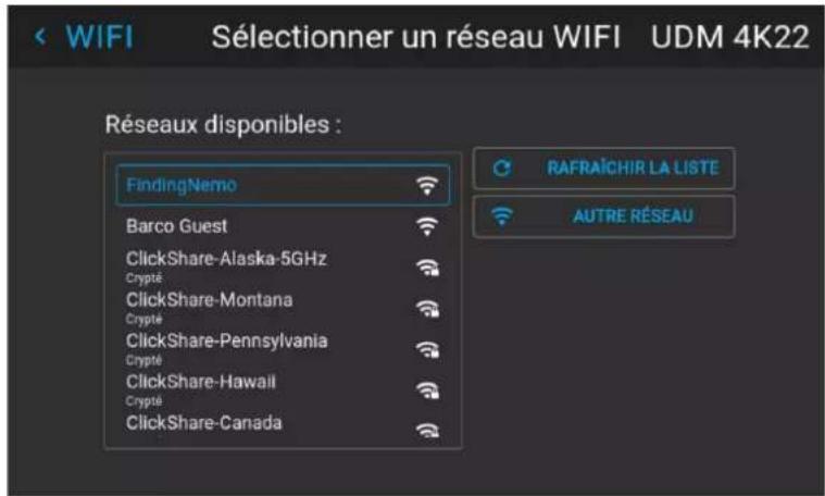 Barco UDXW40 FLEX - Comment configurer manuellement I'adresse IP - 4