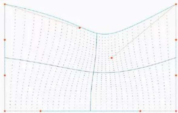 Barco UDXW40 FLEX - Correction de l'arc asymétrique - 4