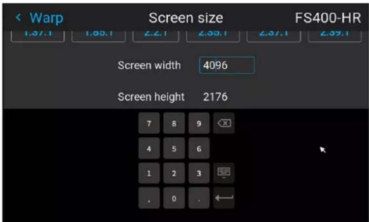 Barco UDXW40 FLEX - Comment régler l'image avec des pixels ? - 3