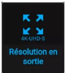 Barco UDXW40 FLEX - Comment désir la résolution en sortie - 1