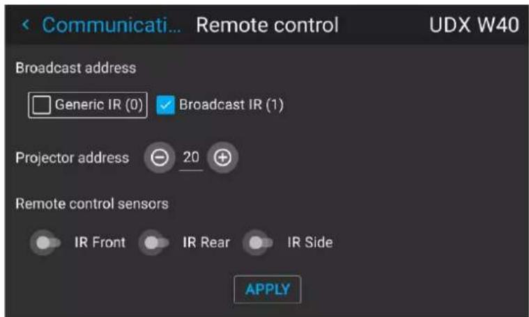 Barco UDXW40 FLEX - Comment effectuer la modification - 2