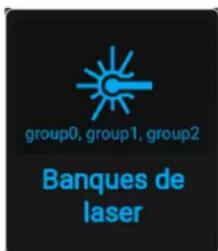 Barco UDXW40 FLEX - Comment vérifier l'etat des bancs laser - 2