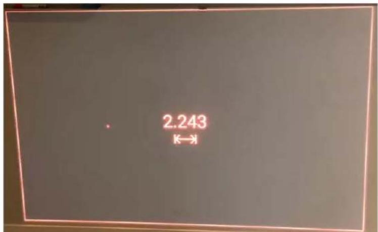 Barco UDXW40 FLEX - Comment mesurer la distance entre le projecteur et l'écran ? - 3