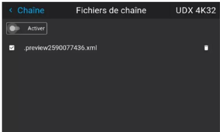 Barco UDXW40 FLEX - Comment activer une grille Warp telchéchargee ? - 2