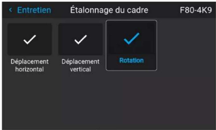 Barco UDXW40 FLEX - Étalandnage du cadre de montage - 2