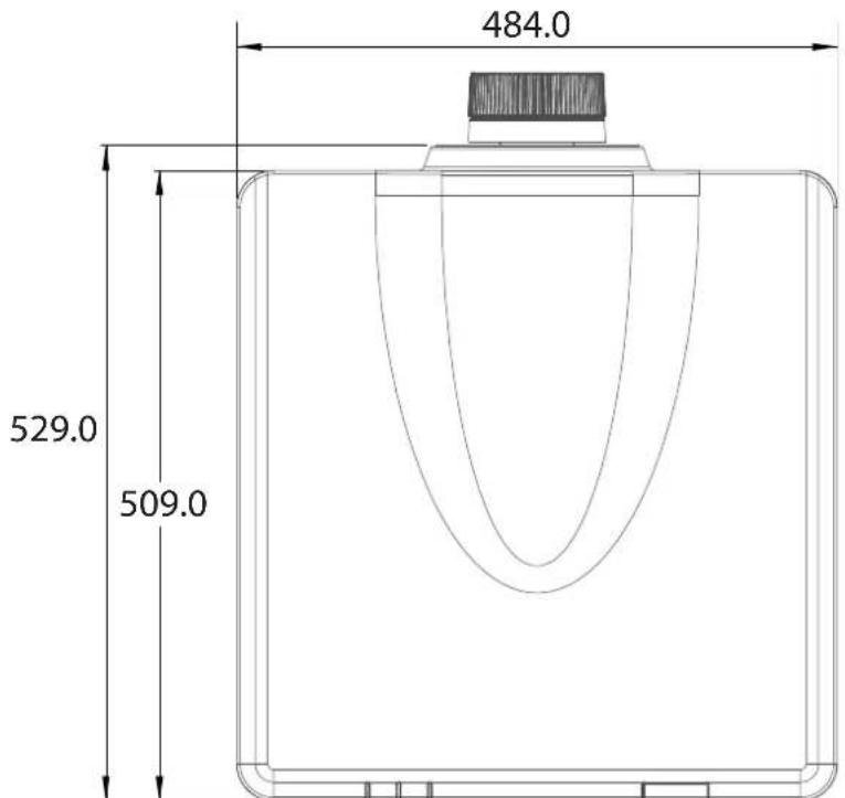 Barco G62W14 - A.3 Dimensions du G62 - 4