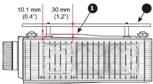 Barco G62W14 - Pour éviter que le projecteur ne soit endommagé - 2