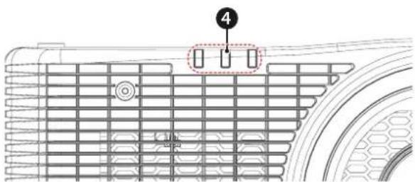 Barco G100W16 - Comment mettre le projecteur sous tension - 4