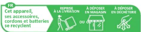 Barco G100W19 - L'information des consommateurs sur la règle de tri - 2