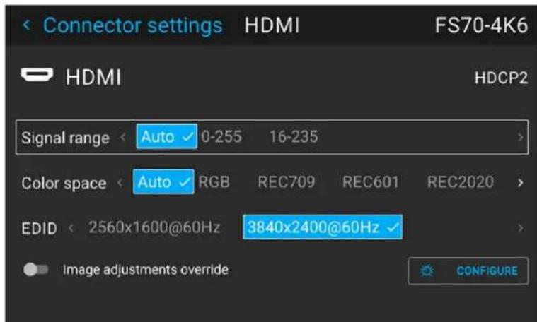 Barco FS404K MKII - Appuyez sur OK. - 4