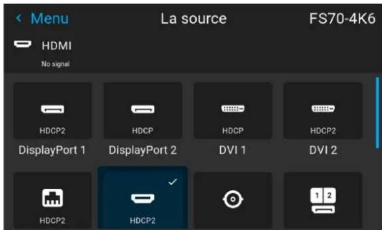 Barco FS404K MKII - Appuyez sur OK. - 1