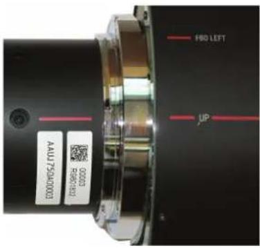 Barco FS404K MKII - Comment préparer l'objectif - 6