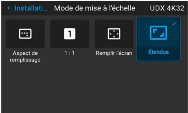 Barco FS404K MKII - Mode Aspect de remplissage - 1