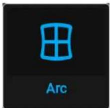 Barco FS404K MKII - Correction de l'arc symétrique - 2