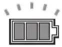 MAKITA VC006GM - Indicatori delle batterie sul pannello di controllo - 1