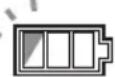 MAKITA VC006GM - Indicação da capacidade restante da bateria - 4