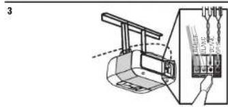 LIFT-MASTER 81600 - Câbler les capteurs d'inversion de sécurité - 3