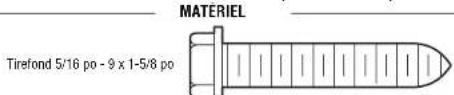 LIFT-MASTER 81600 - Installer le support de linteau - 1
