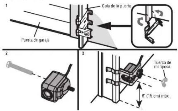 LIFT-MASTER 81600 - INSTALACIÓN DE LOS GUÍAS DE LA PUERTA - 1
