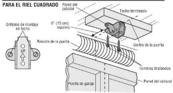LIFT-MASTER 81600 - OPCIÓN B - INSTALACIÓN EN EL TECHO - 2